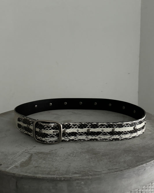 Python Rivet Belt