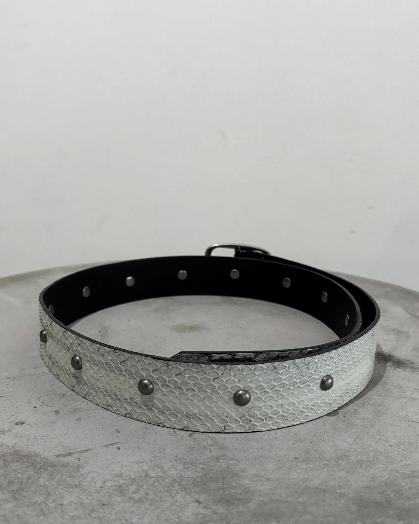 Python Rivet Belt