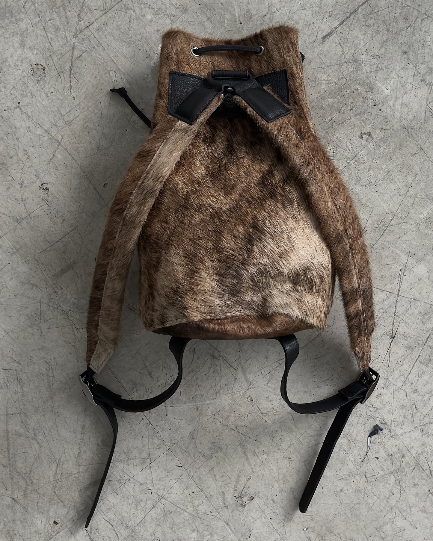 Cowhide Backpack